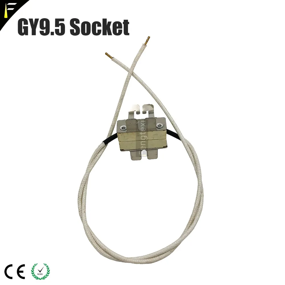 Алюминиевый держатель лампы GX9.5 gy9.5, вольфрамовый Точечный светильник Френеля, толстый держатель лампы для ног, 250 Вт, 300 Вт, 500 Вт, держатель для сценической лампы