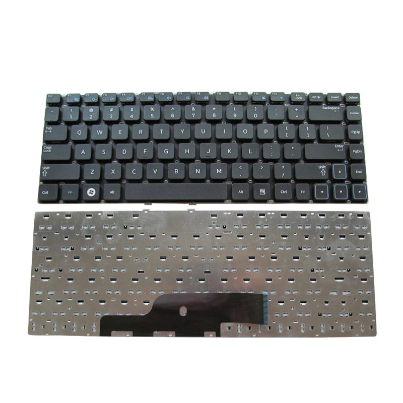 Клавиатура для ноутбука Samsung 300E4A 3430EA 305E4A 300e4x 300E4C 300E43 черно-белая совершенно новая