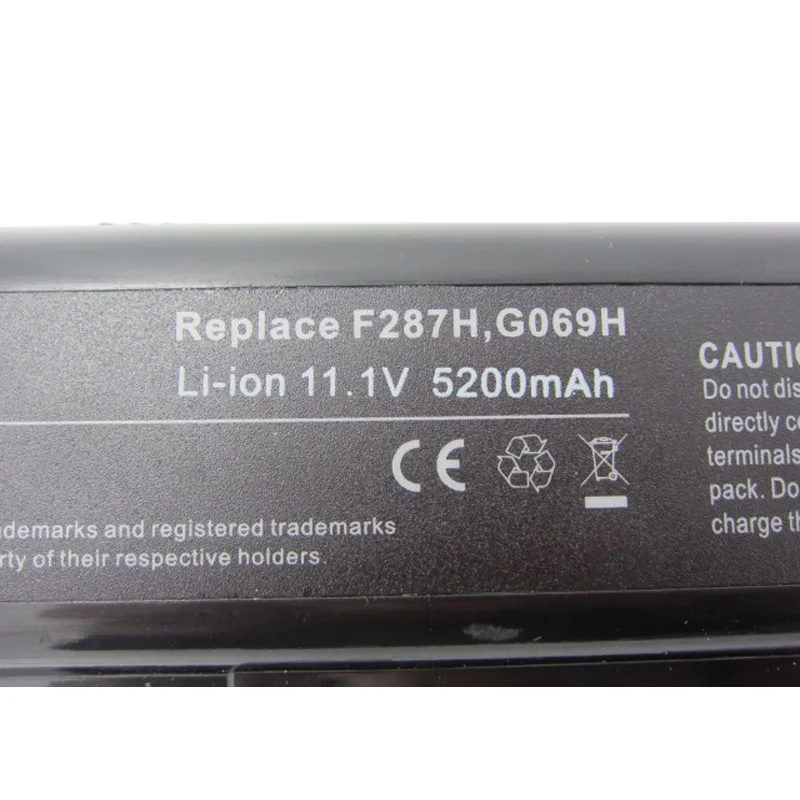 Сменный аккумулятор для ноутбука HSW 5200 мАч F287F R988H F287H F286H Dell Inspiron 1410 Vostro A840 A860 1014 1015