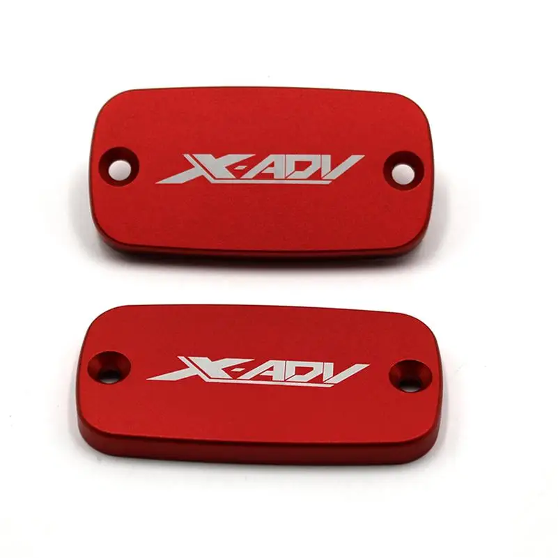 HONDA-Red Аксессуары для мотоциклов CNC алюминиевая передняя Тормозная жидкость Крышка Резервуара Крышка для Honda XADV X-ADV - Цвет: HONDA-Red