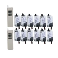 ac 220v 10a rf wireless remote control switch system teleswitchtransmitter receiver relay receiver smart home switch