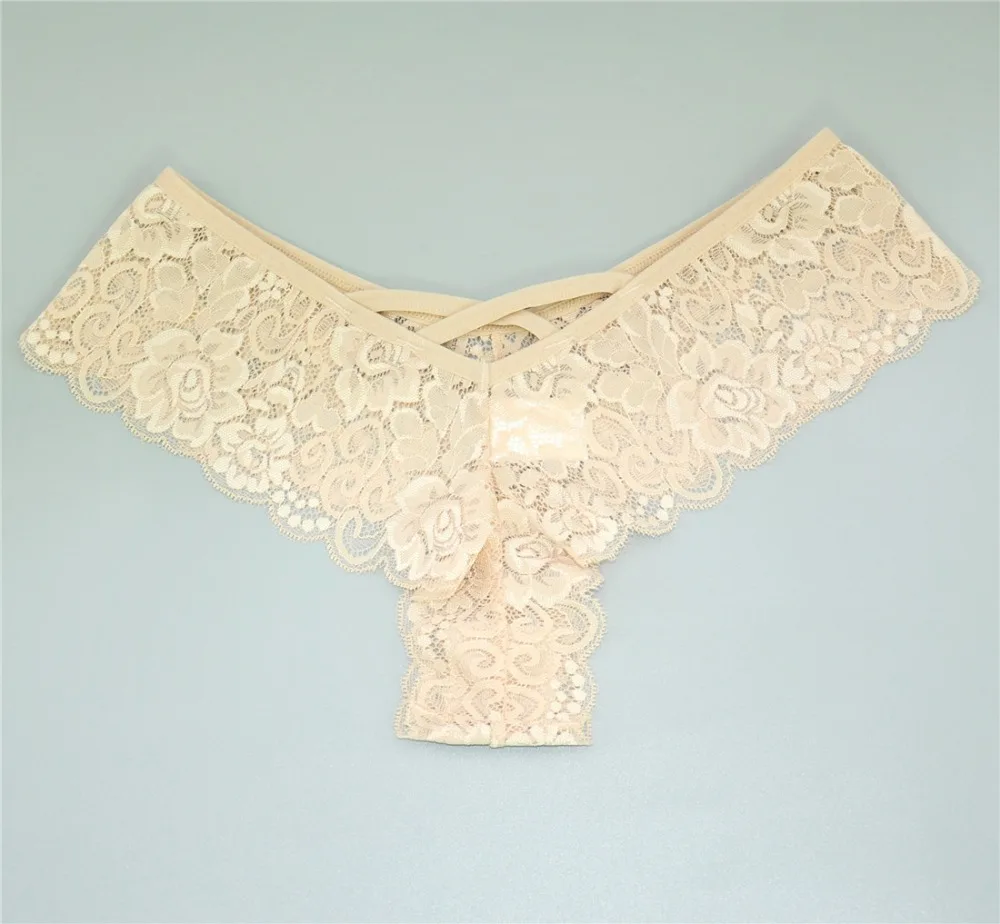 5 шт./лот сексуальные кружевные трусики стринги женское нижнее белье женские