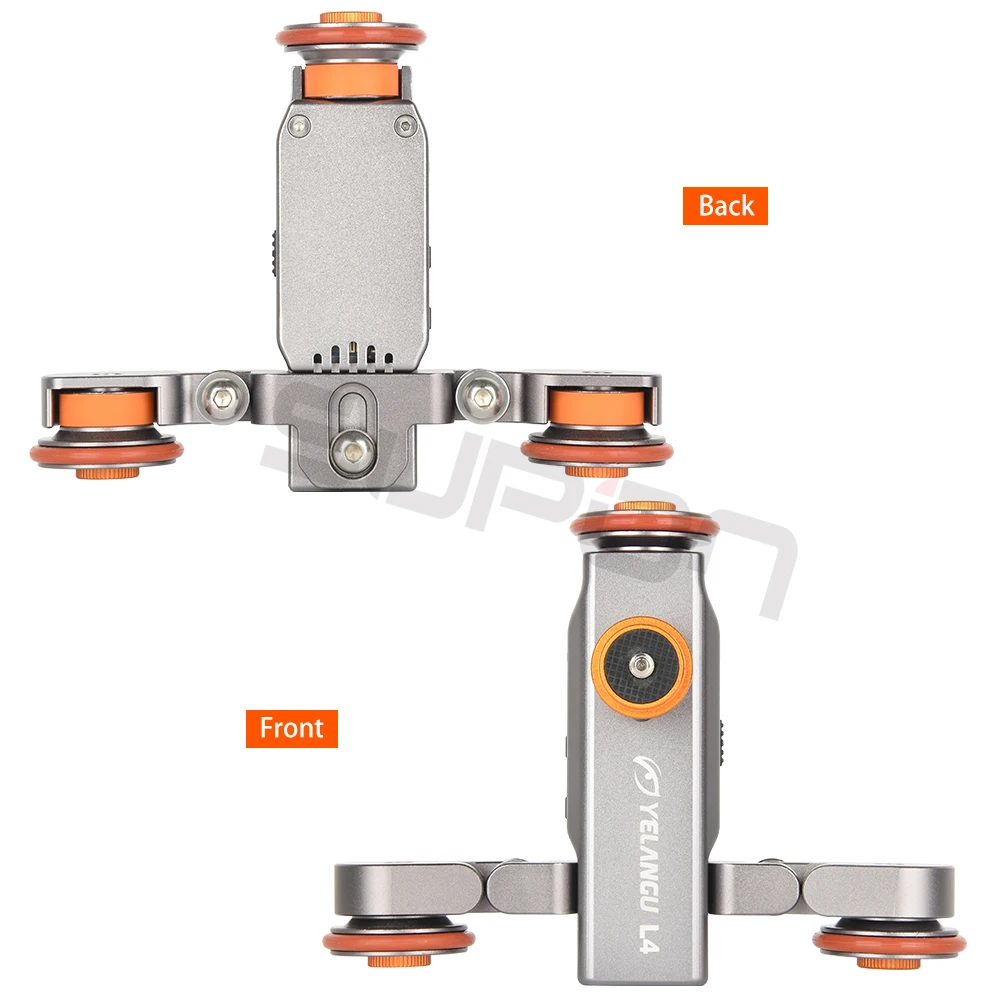 SUPON L4 трек слайдер Электрический Autodolly 3 колеса шкива автомобиль железнодорожных