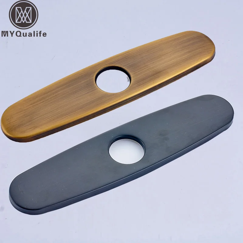 Антикварная накладка на смеситель для раковины 10 дюймов|sink hole cover|plate blackplate cover |