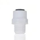 14 ''NPT Male Thread - 14'' OD Tube RO фильтр для воды быстрый соединитель прямой плотный Соединительный фитинг для труб PE