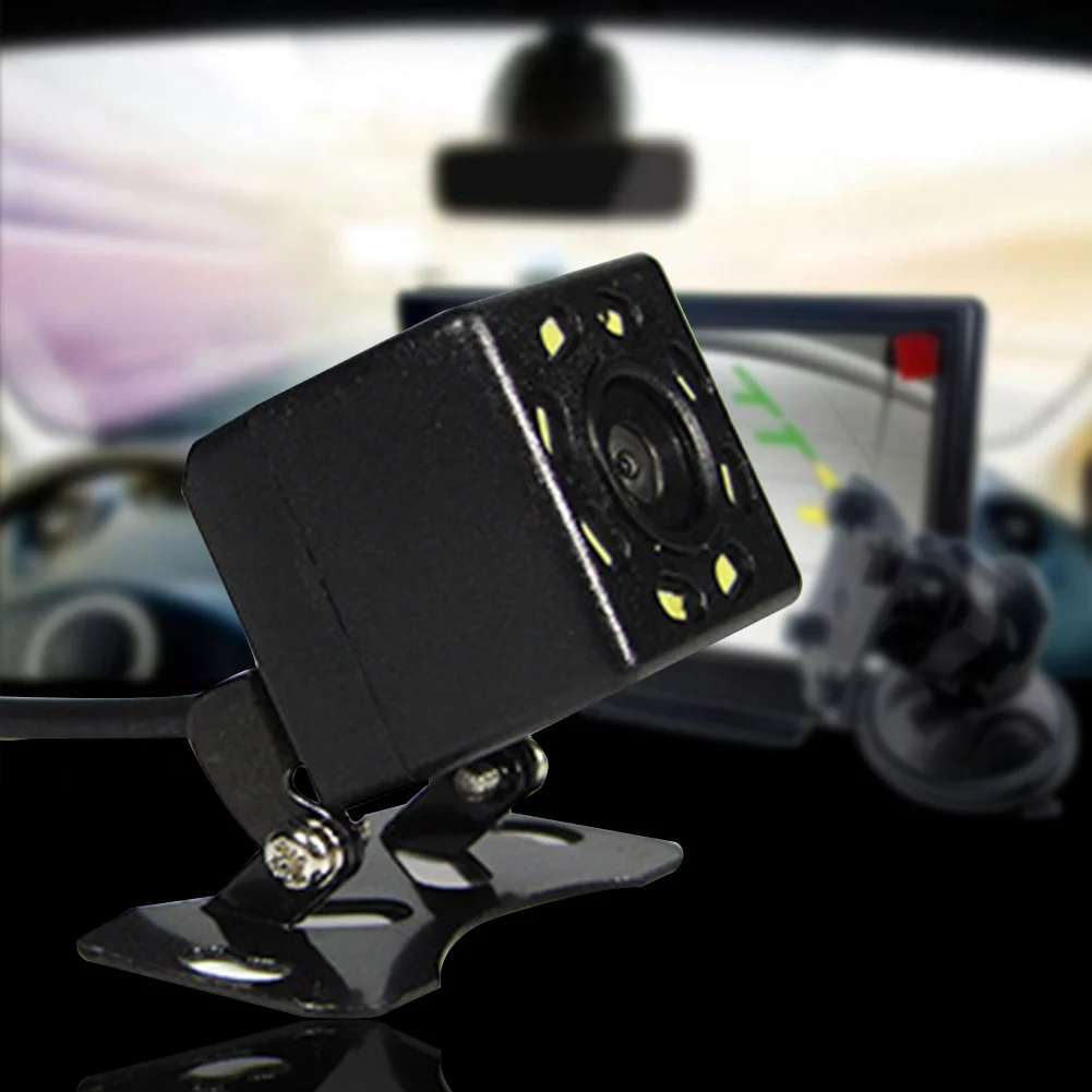 8 светодиодный 170 ° противоударный заднего вида Ночное видение Обратный HD Цвет