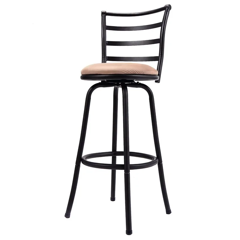 Набор из 3 Стальных каркасов современные вращающиеся барные табуреты высокое