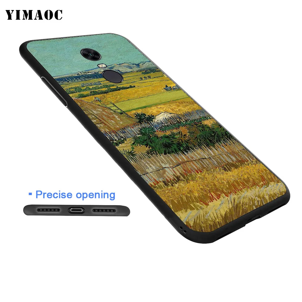 YIMAOC Ван Гог Картина маслом мягкий чехол для Xiaomi Redmi 4A Note 4X5 Plus 5A Pro Prime |
