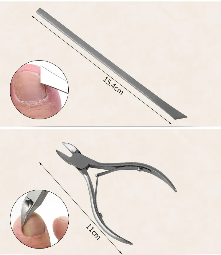 5 шт./компл. ножей для кутикулы ног педикюра мозолей жесткая омертвевшая кожа