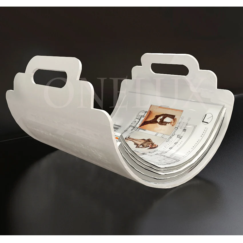 Ручная отделка акриловый светящийся журнал для домашнего