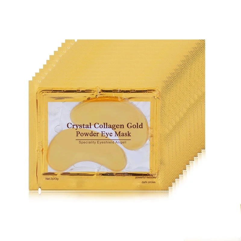 

18Pcs=9Pair High Quality Gold Crystal Collagen Eye Mask Hotsale Eye Patches Moisturizing Anti-Wrinkle Eye Care Gold Masks