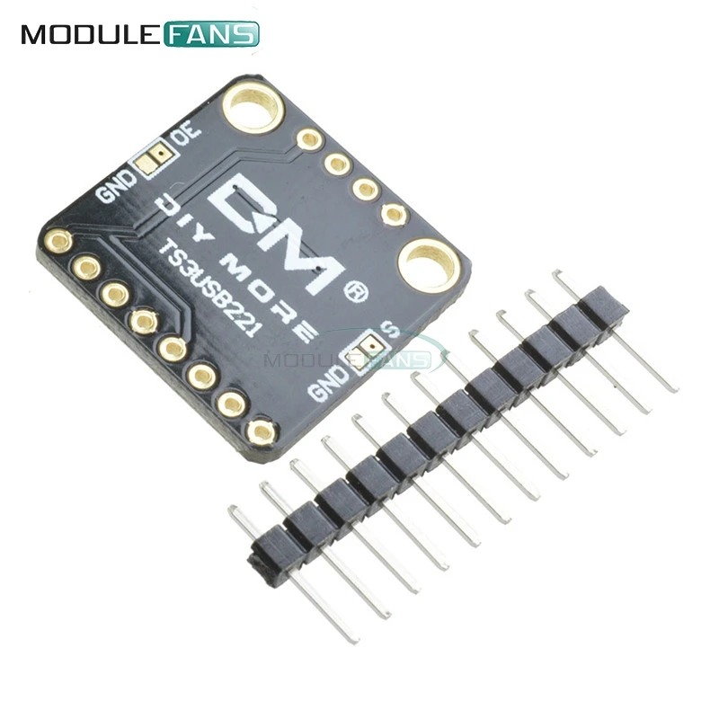 Высокоскоростной мультиплексор TS3USB221 USB 2 0 (480 Мбит/с) 1:2 для выключателя Demultiplexer с