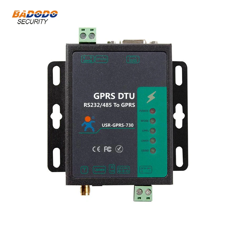 Промышленный сотовый модем последовательный порт RS232 RS485 к GSM модем GPRS DTU конвертер USR-GPRS232-730 для дистанционного контроля