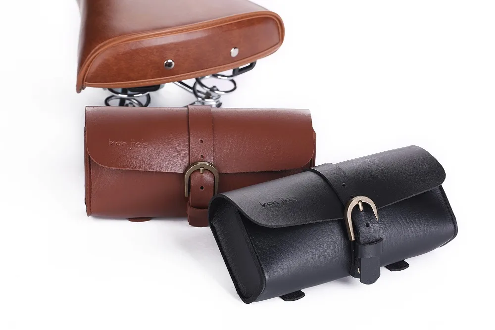 велосипед ретро сумка велосипеда аксесуары PU Хвост седло Назад сиденья Чехол