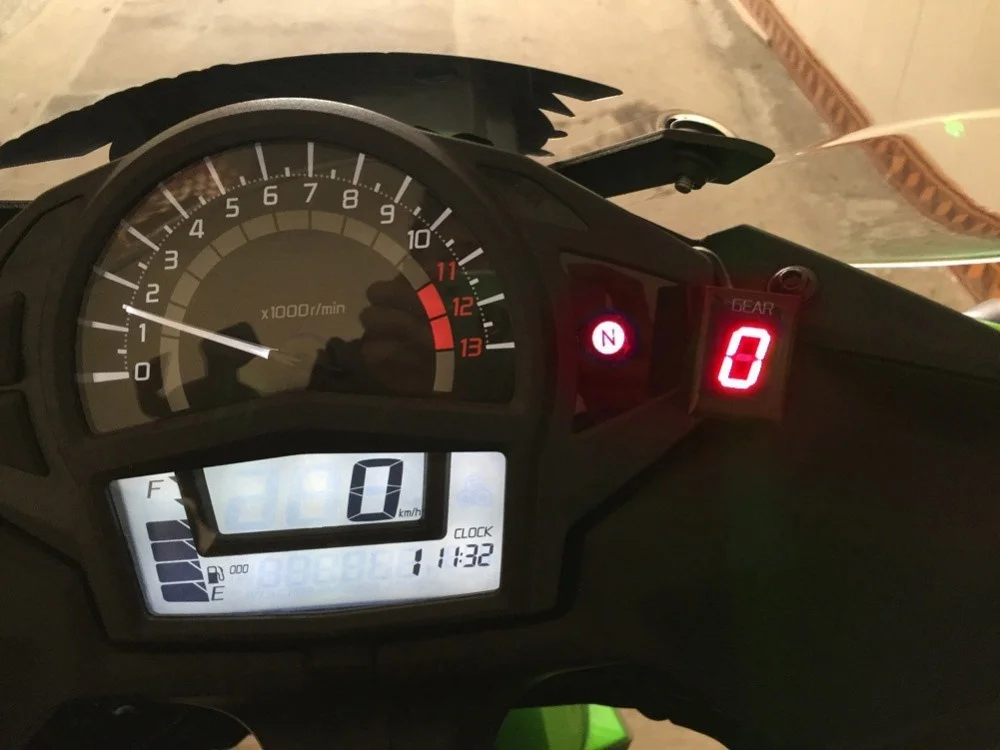 Индикатор передачи мотоцикла для Suzuki GSF600 GSF650 GSF1200 GSX600F GSX750F GSX-R600 | Автомобили и