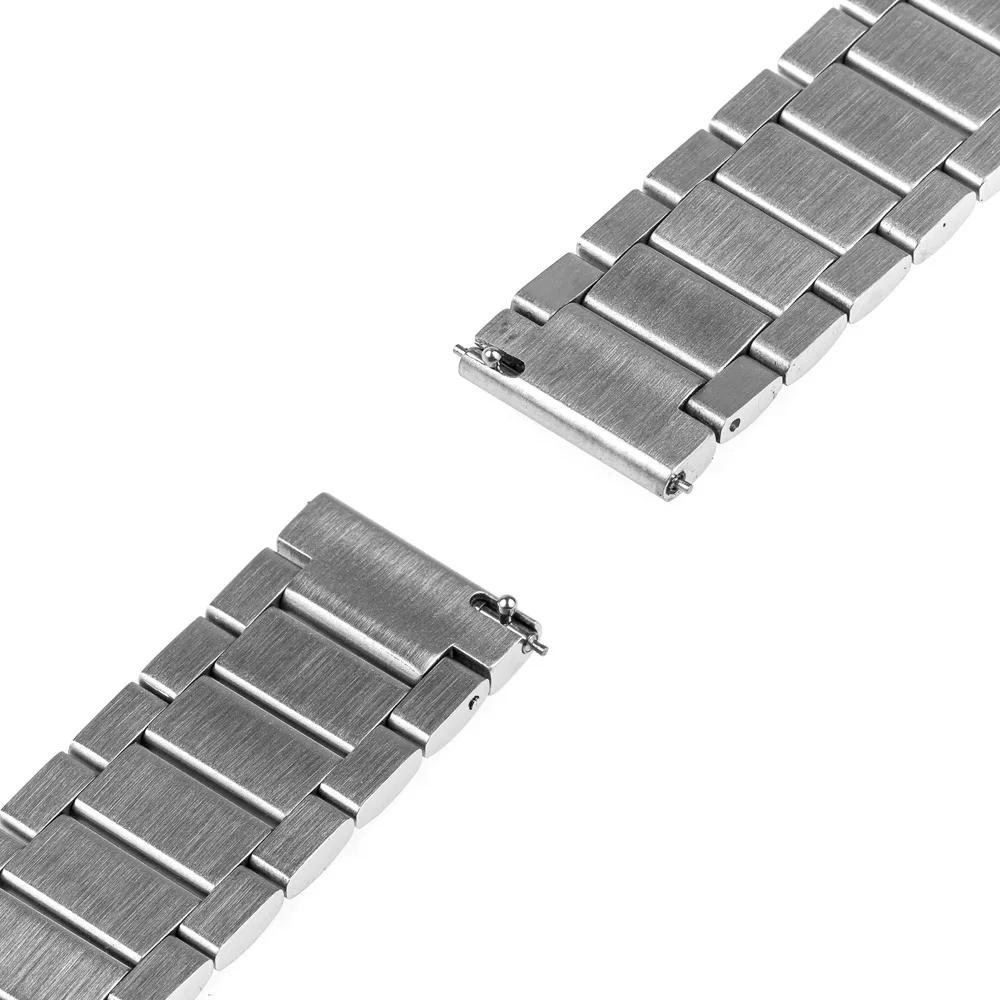 

Quick Release Stainless Steel Watchband 20mm 22mm for Seiko Men Women Watch Band Butterfly Buckle Strap Wrist Bracelet Silver