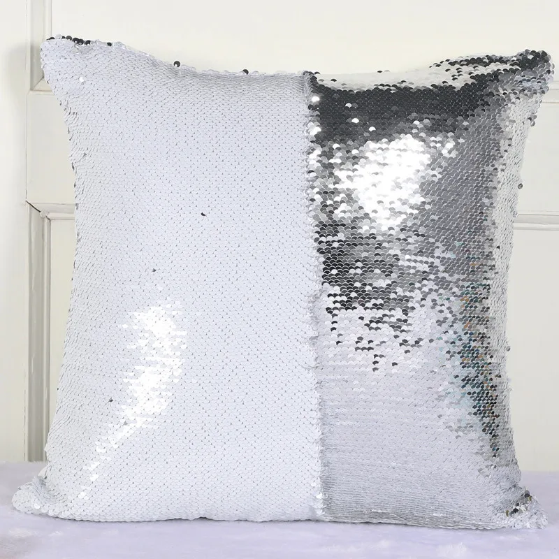 Наволочка для подушки с двусторонними блестками русалка|home decorative pillows case|cushion