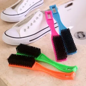 Пластиковая мягкая щетка с изогнутой ручкой для домашнего использования, 21*3,5*2,5 см, бесплатная доставка