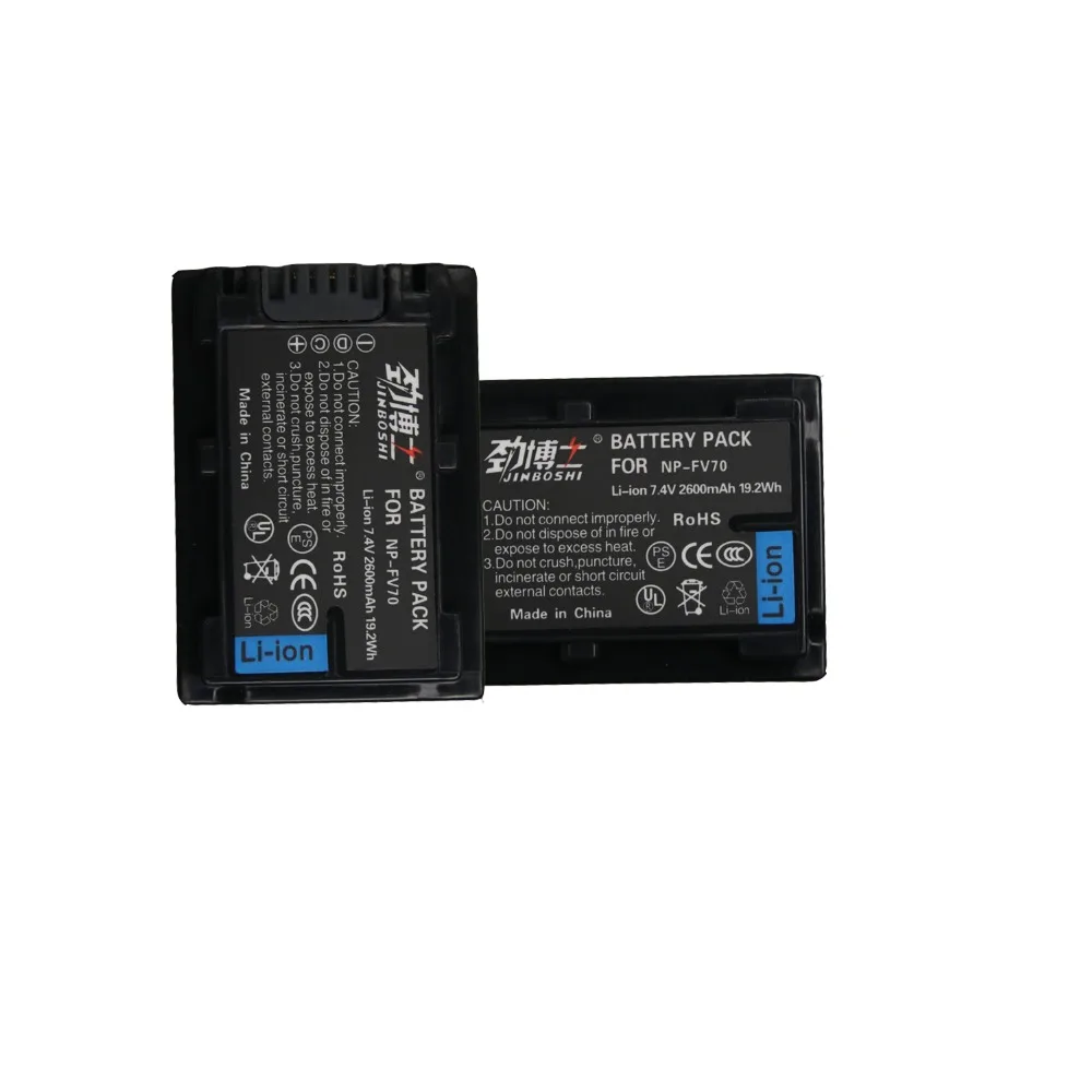 Аккумулятор для цифровой камеры Sony NP FV70 FV50 HDR CX150E CX170 CX760 PJ760|Цифровые аккумуляторы|