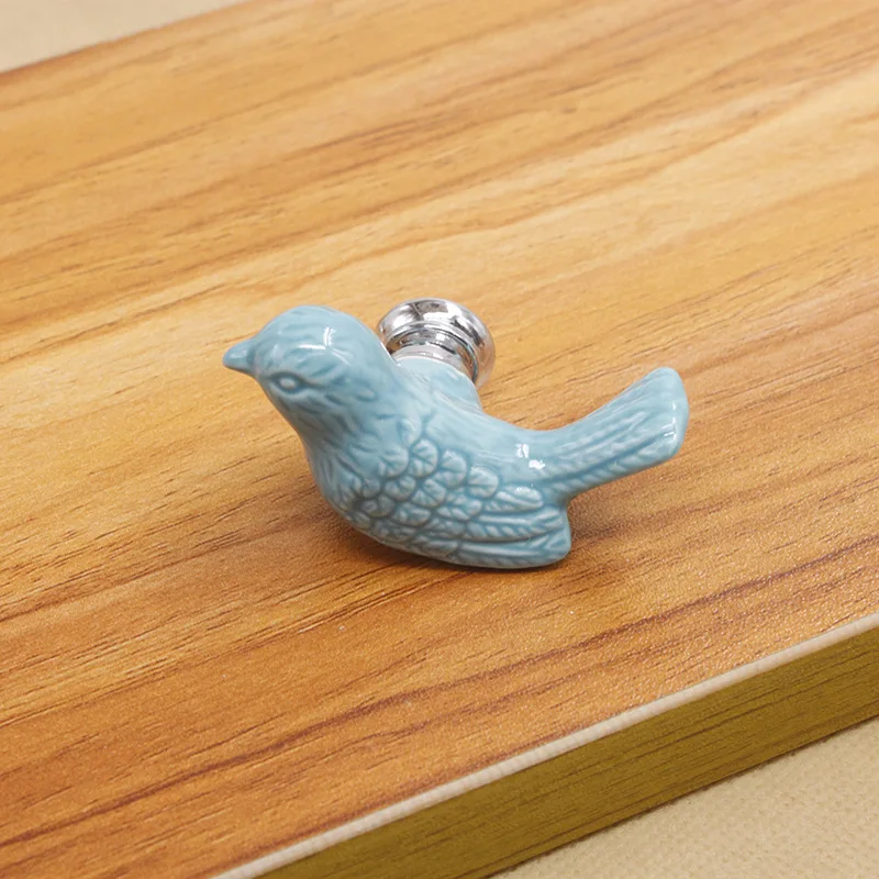 1 шт. цветные детские ручки в форме голубя для ящика шкафа европейском стиле из