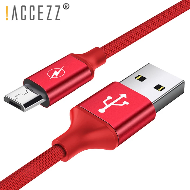 ! ACCEZZ usb зарядный кабель для синхронизации данных Micro USB Xiaomi Redmi Note 4 4X шнур samsung S6 S7