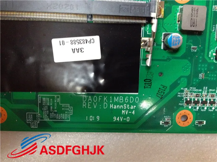 Материнская плата DA0FK1MB6D0 для ноутбука fujitsu Для lifebook lh520 полностью