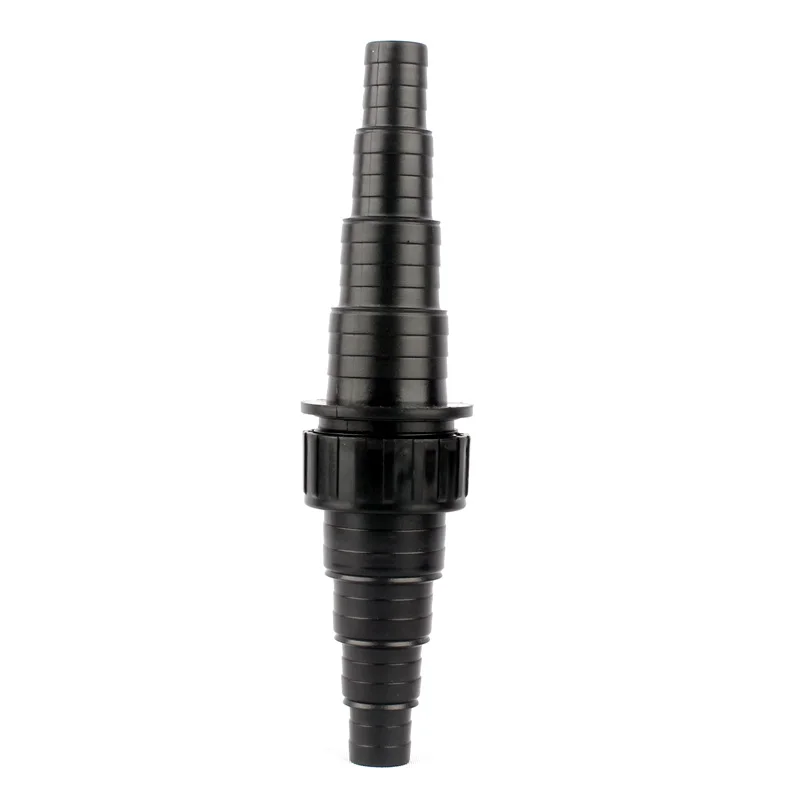 Outside Dia. 20mm(1/2") ~ 38mm(1 1/2") Hose Fish Pond Adapter Water Pipe Straight Connectors NuoNuoWell Aquarium Fish Tank Joint