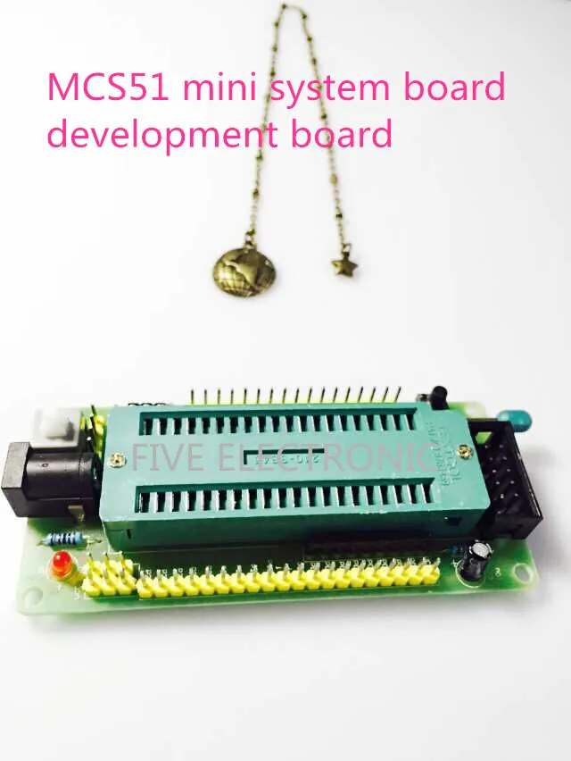 40 контактный разъем Lock51 одночиповый микрокомпьютер мини Системная плата MCS51