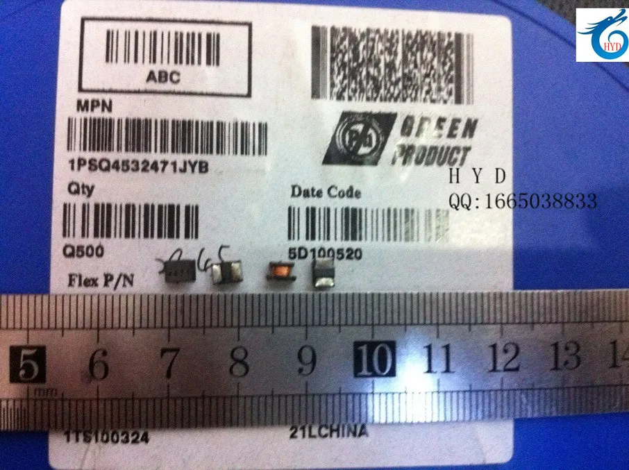 

Abc катушка индуктивности патча 1PSQ4532471JYB для sm d 4532 - 471 470uh 1812