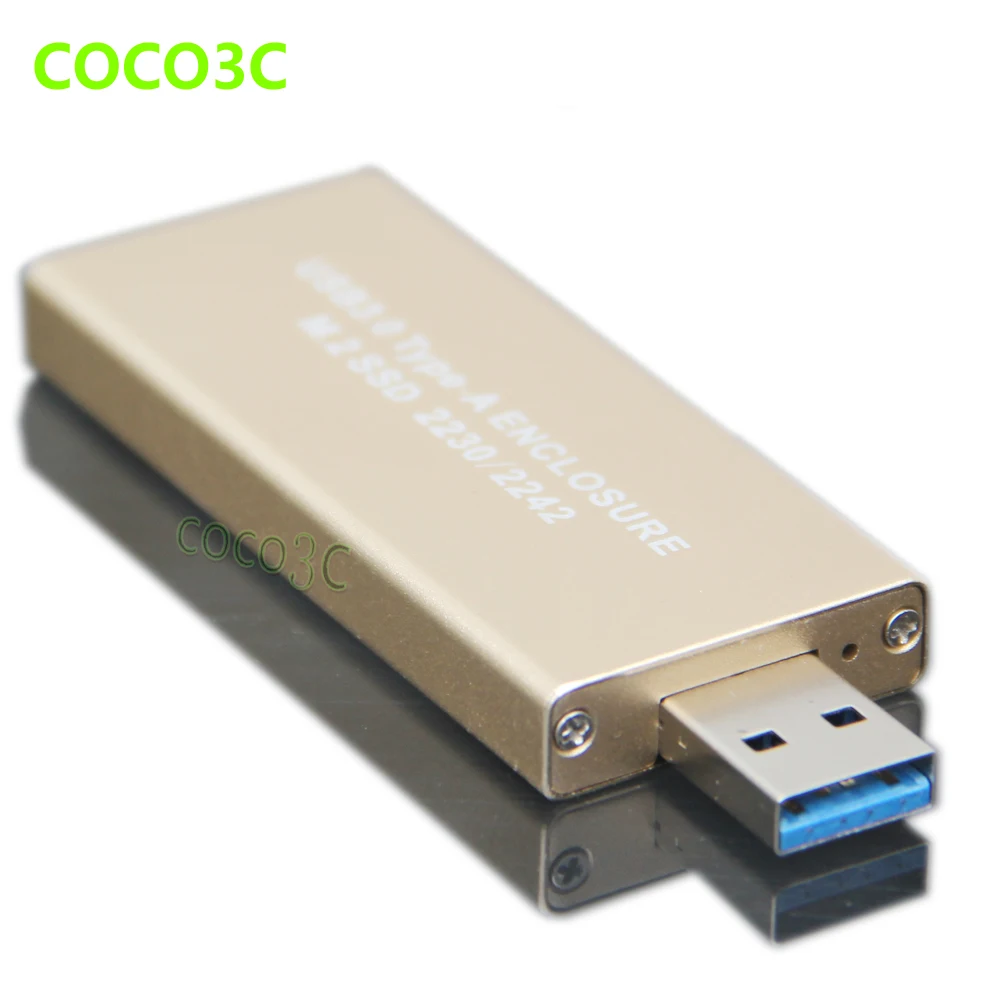 USB 3 0 к M.2 SSD корпус USB3.0 NGFF B Ключ жесткого диска адаптер + M ключ M2 SATA Внешний HDD
