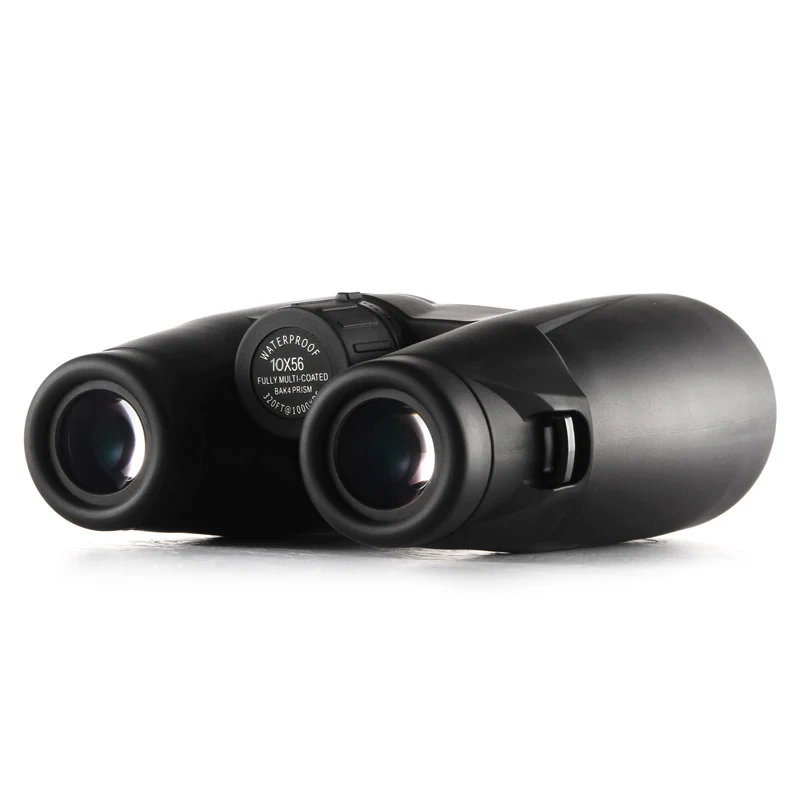 Водонепроницаемый бинокль Bak4 Prism Optics мощный телескоп с ремешком на шею для