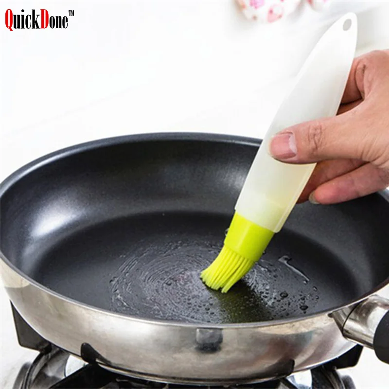 QuickDone кисточка для выпечки силиконовая жидкого масла ручка удобно инструменты