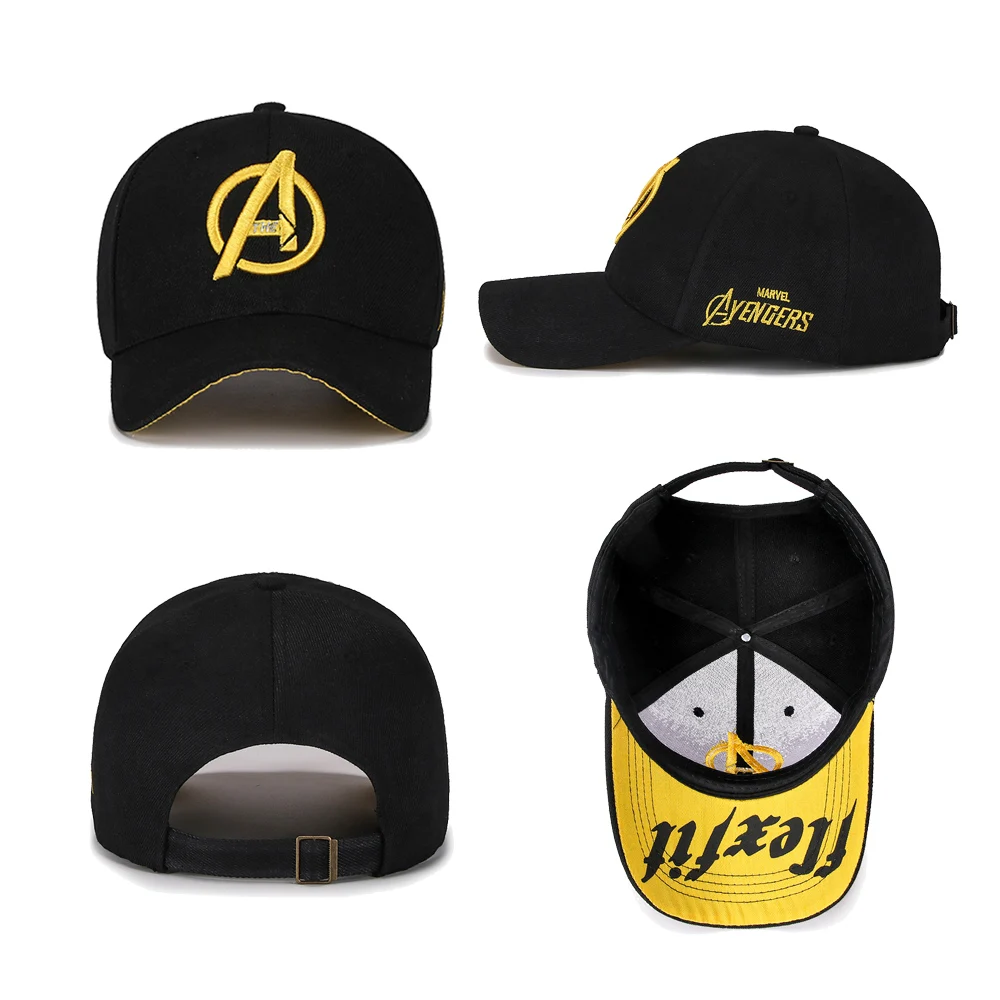 Высококачественная Мужская Бейсбольная Кепка Snapback, кепка s для взрослых, хип-хоп, Повседневная Уличная Кепка, шапки унисекс, женские кепки с надписью Gorras Marvel