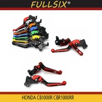 motorcycle adjustable brake clutch levers folding extendable for honda cb1000r cb 1000r 2008 2016 cbr1000rr cbr 1000rr 2004 2007