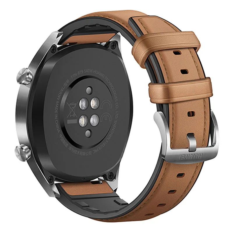 Смарт-часы huawei GT с поддержкой gps NFC, срок службы батареи 14 дней, 5 АТМ, водонепроницаемый трекер сердечного ритма, спортивные часы для Android iOS