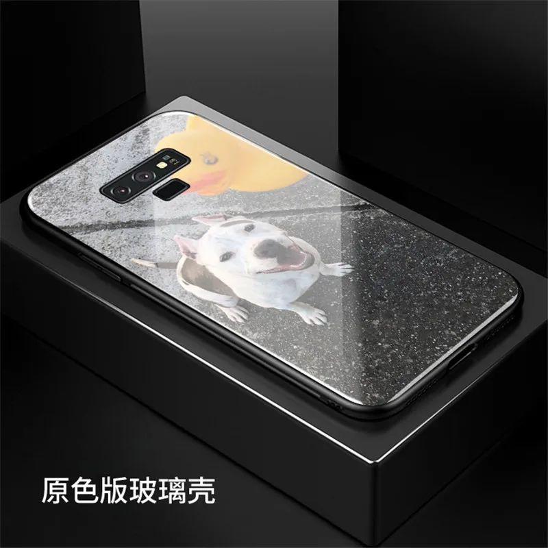 DIY пользовательские фото индивидуальные фото чехлы с закаленным стеклом для iPhone X XS XR MAX 5S 6 6S 7 8 Plus samsung Galaxy S8 S9 Note 8