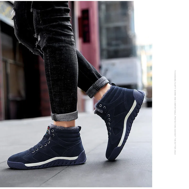 MIXIDELAI/ мужские ботинки; зимние ботинки; botas hombre; зимняя обувь; меховые теплые зимние ботинки на шнуровке для мужчин; модная обувь; размеры 39-47