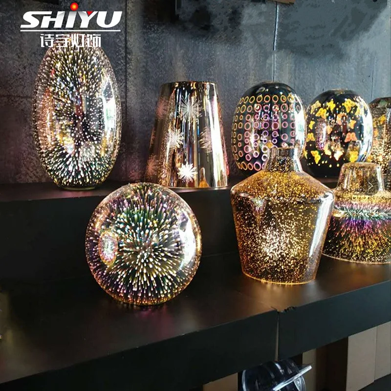Классический дизайн LED лампа подвесной светильник Диаметр 15/20 см 3D красочное