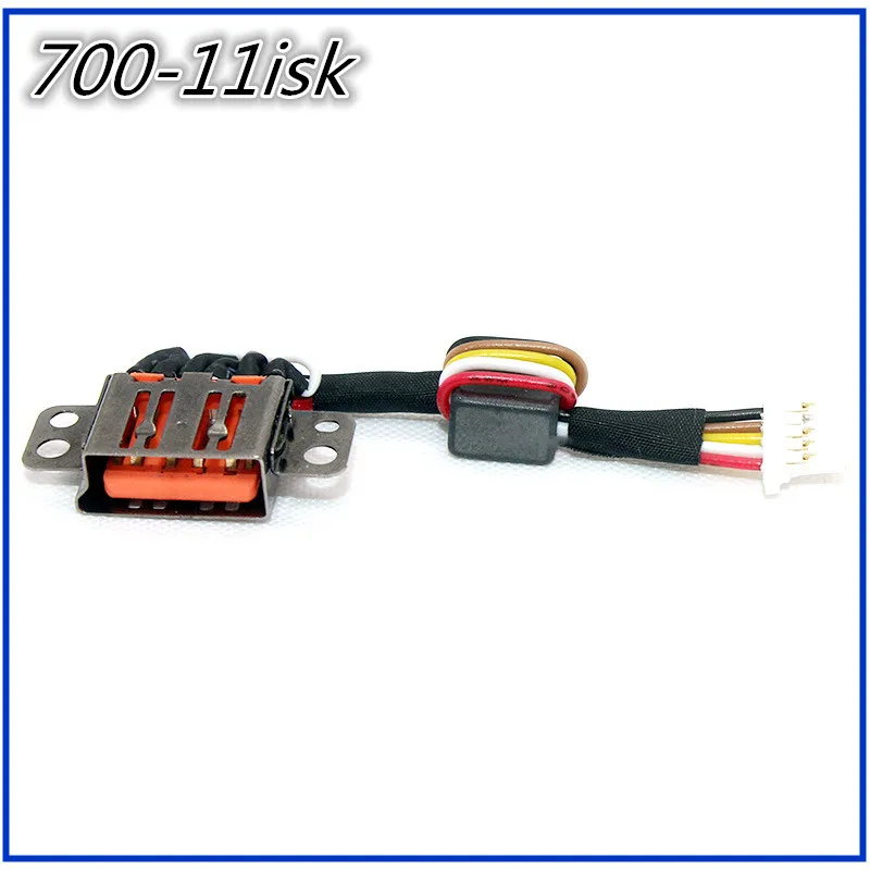

Новый ноутбук для Lenovo YOGA 700 Yoga 700-11ISK 80QE DC Jack кабель Power Socketr зарядный разъем порт провод шнур