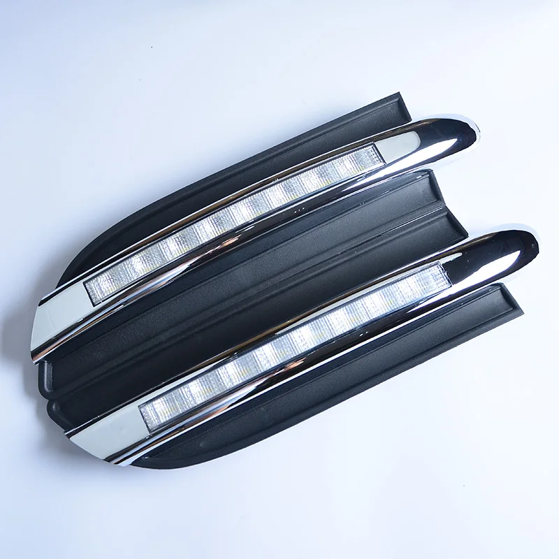 1 пара светодиодный льных светодиодных дневных ходовых огней для Toyota crown 2011-2012 DRL 12