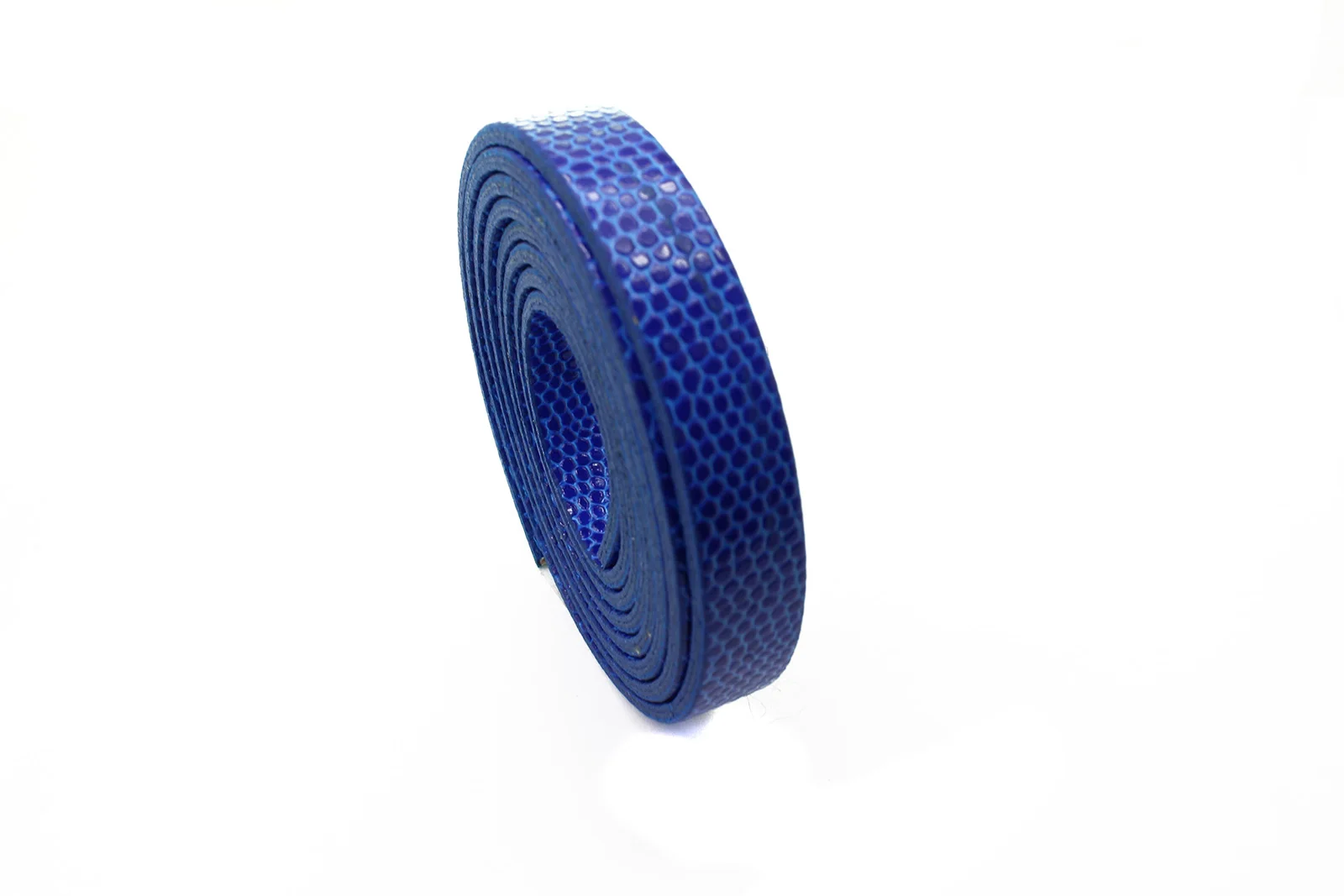 Royal Blue 1 метр 10 мм PU леопардовая кожа шнур ремни, плоский шнур из искусственной кожи, искусственная Змеиная Кожа обертывание шнур для DIY ювелирных изделий - Цвет: Royal Blue