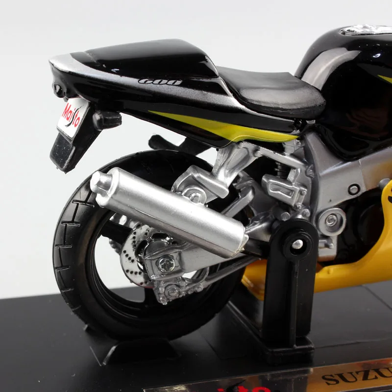1/18 maisto мини SUZUKI GSX R600 GSX-R600 Gixxer GSXR Спорт велосипед металл литья под давлением и модели автомобилей Мотоцикл детские весы игрушка Коллекция