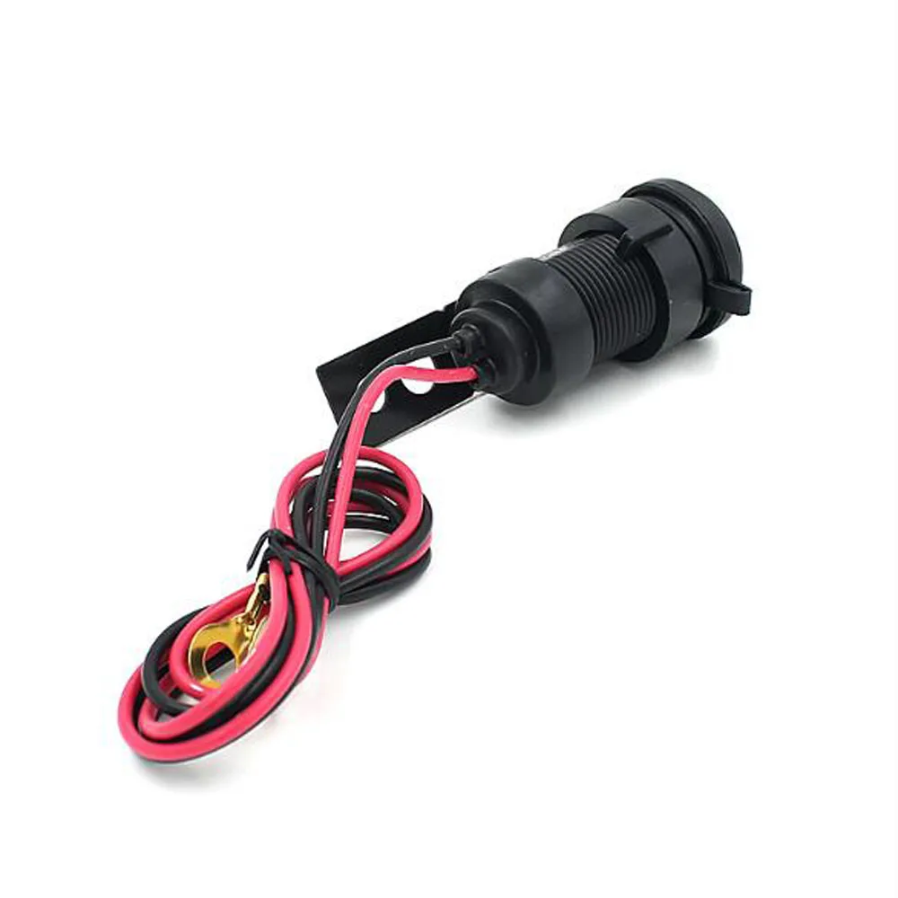 1Pcs 5V 1.5A Motorcycle Electric Car Phone Charger Cigarette Lighter Type USB Waterproof Modification 12V |