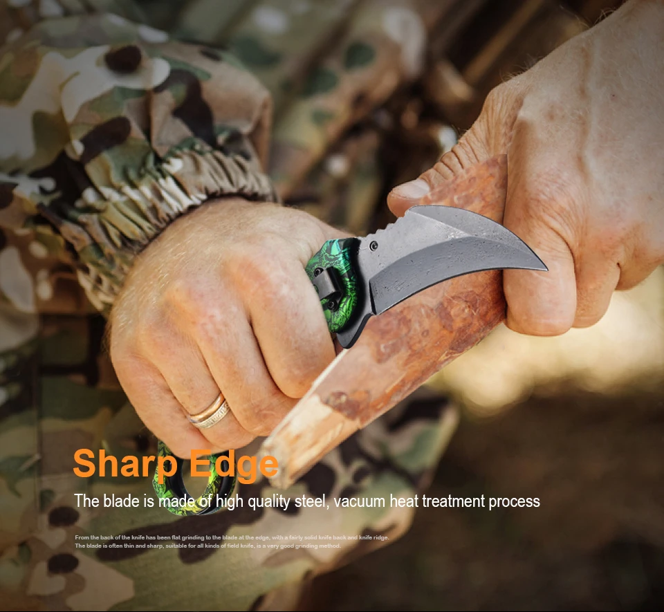 JelBo мини охотничий нож Мульти портативный карманный для самозащиты Karambit тактический нож для кемпинга выживания нож из нержавеющей стали инструменты