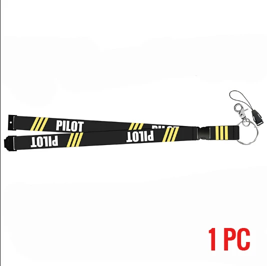 CoPilot Remove Before Flight Lanyards для брелок для ключей для карт бейдж для спортзала брелок-шнур держатель для ключей DIY висячий веревочный брелок шнур - Цвет: CoPilot