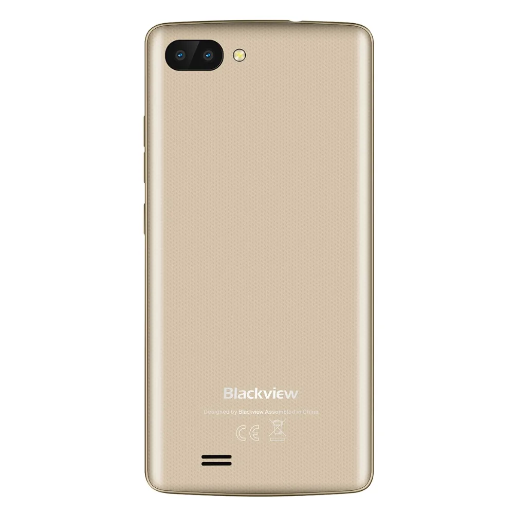 Новинка, смартфон BLACKVIEW A20 Android GO, двойная камера заднего вида, четырехъядерный процессор MT6580M, 1 Гб+ 8 Гб, 3000 мАч, gps, 3g, низкая цена, мобильный телефон