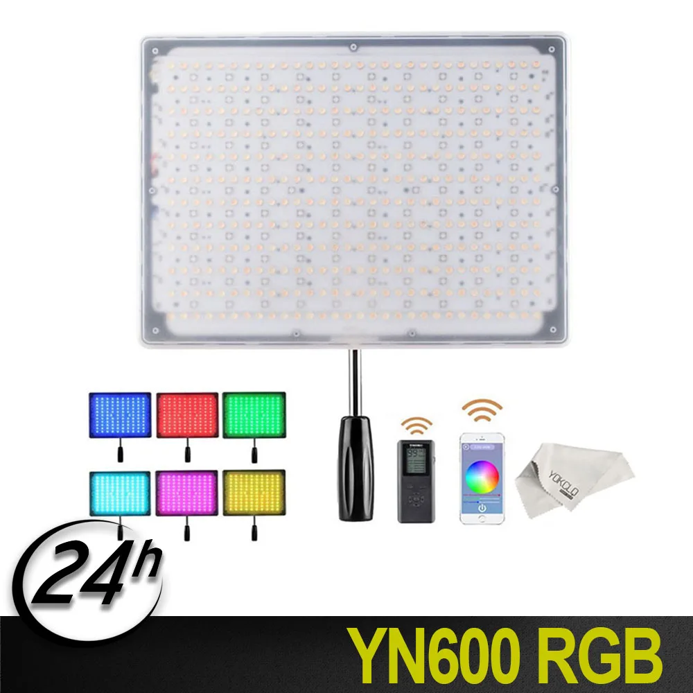 Yongnuo YN600 RGB YN600RGB Led видео свет Bluetooth управление по телефону приложение студийное