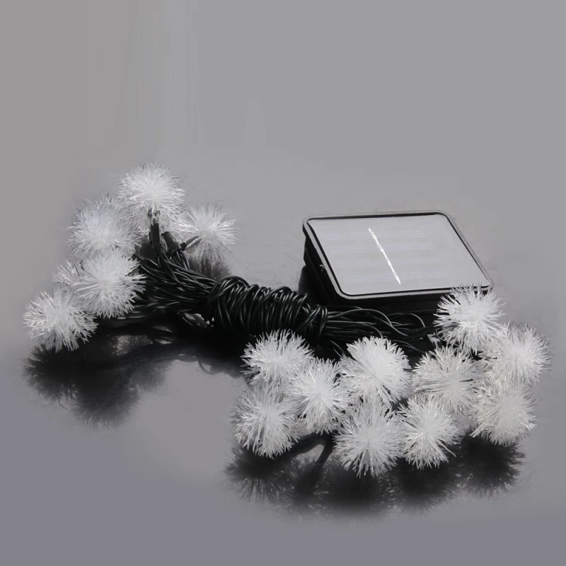 Гирлянда светодиодная на солнечных батареях 5 м 20 светодиодов | Лампы и освещение