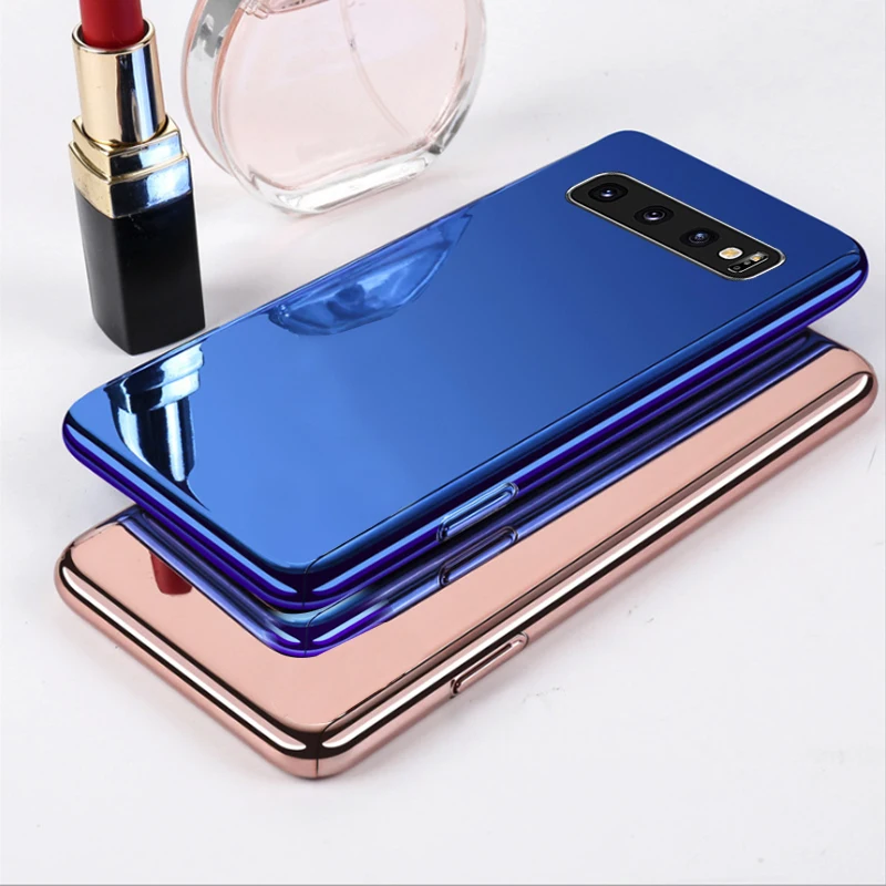 Coque чехол, чехол для samsung galaxy Note 9 8 Note9 Note8 на покрытие зеркальная 360 защитная задняя крышка с логотипом чехлы с закаленным стеклом
