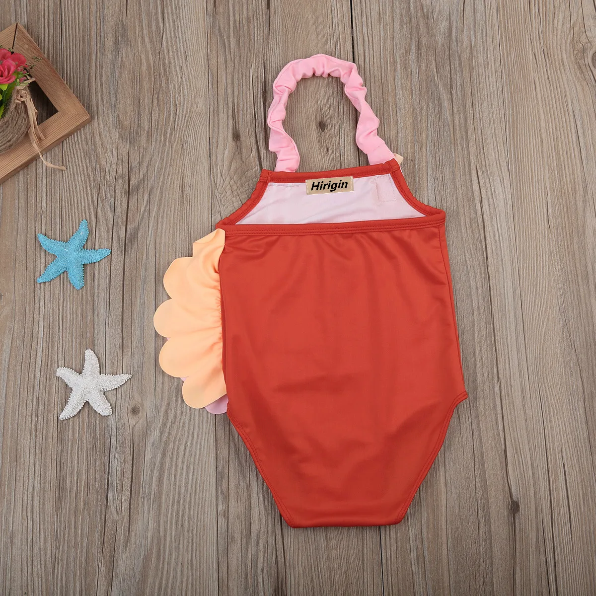 Детский цельный купальник без рукавов с 3d принтом птиц|one-piece suit|custom 3dcustom girl |